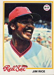 1978 Topps Baseball Cards      670     Jim Rice